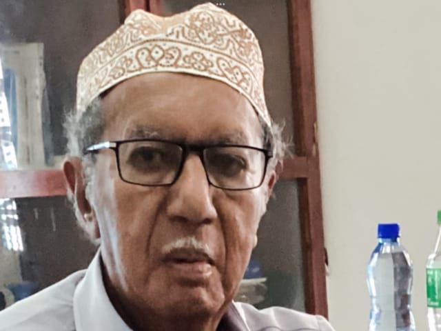 Founder Member The second Chairman of BOM Currently The school Patron